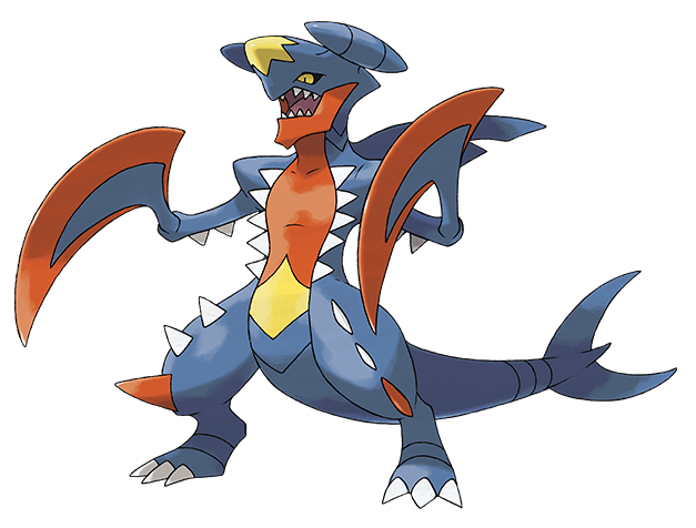 Mega Garchomp (630x630), Png Download