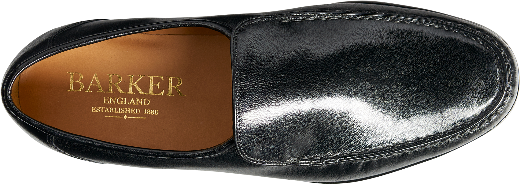 Hayden - Black Kid - Slip-on Shoe (2048x1200), Png Download