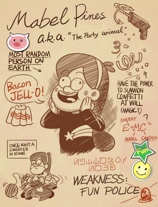 Honestly As Dipper I Find This Offensive - Gravity Falls Mabel Journal (540x705), Png Download