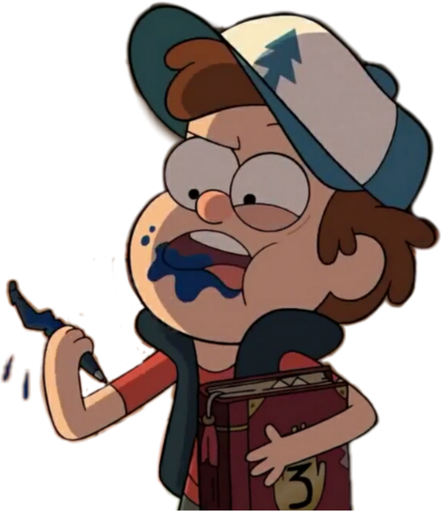 Dipperpines Dipper Gravityfalls Gravityfallsdipperpine - Gravity Falls Dipper Pen (1024x1024), Png Download