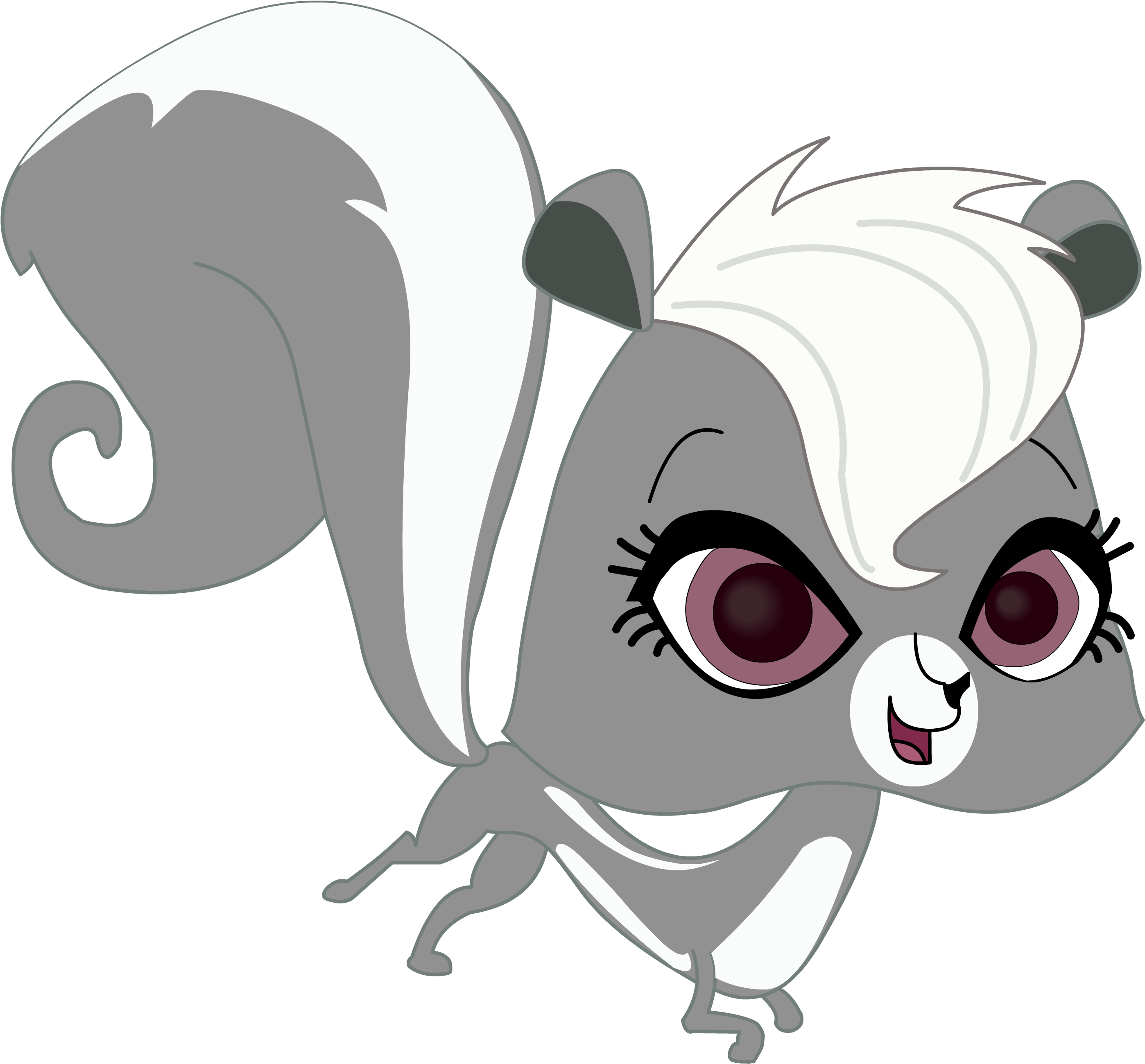 #5974lrg Littlest Pet Shop Pepper Wallpaper - Imagenes De Littlest Pet Shop Pepper (2880x2880), Png Download