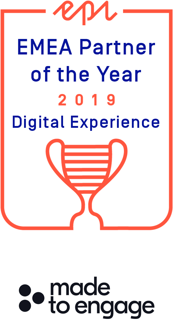 ”with Several Big Wins During 2018, Co-sponsored Marketing - Episerver (1216x1131), Png Download