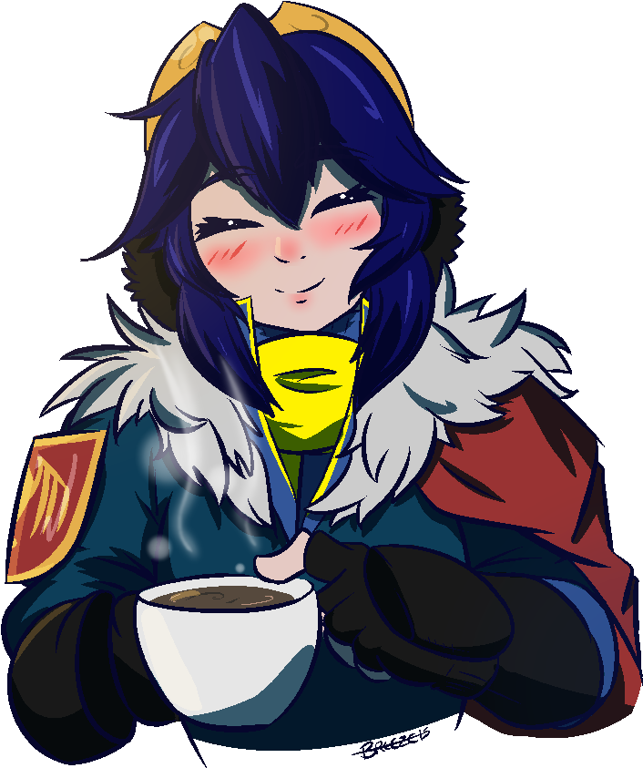 Chilly Lucina - Winter Lucina (800x900), Png Download