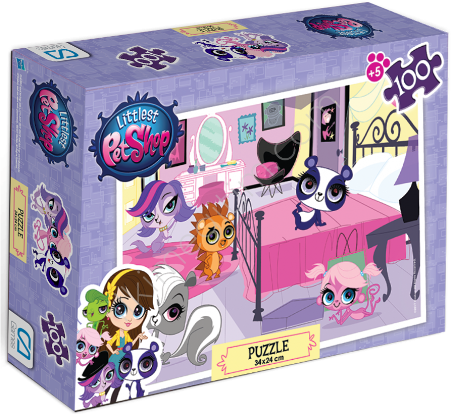 Littlest Pet Shop - Jigsaw Puzzle (900x900), Png Download