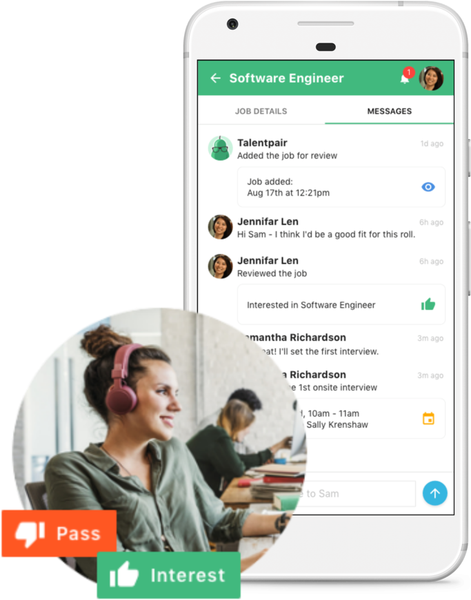 Cap Active Job Message Mobile Pixel Pass Interest Candidate - Creative Employees (1000x1002), Png Download