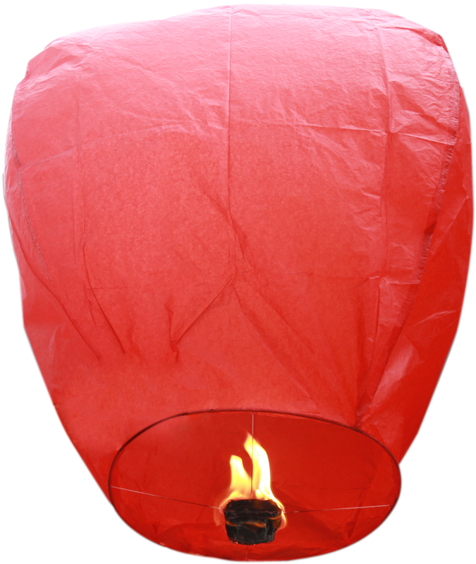 Sky Lantern Color - Hot Air Balloon (1000x1000), Png Download