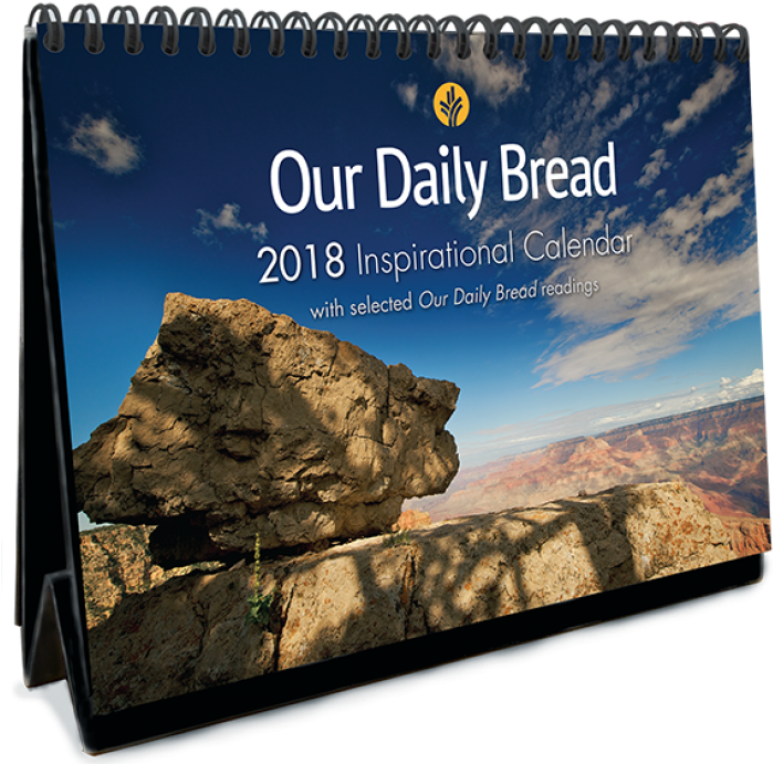 Out Of Stock Our Daily Bread 2019 Desk Calendar - Nuestro Pan Diario 2018 (700x700), Png Download