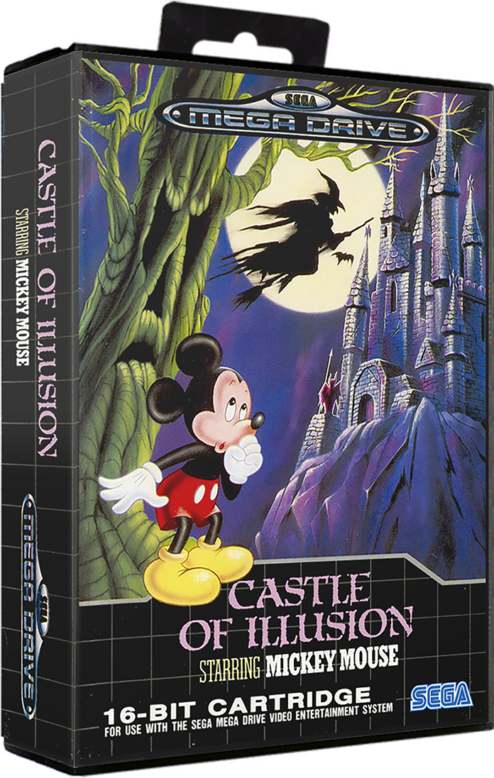 Castle Of Illusion Starring Mickey Mouse - Mickey Castle Of Illusion Megadrive (729x1134), Png Download