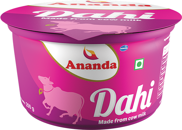 Cow Dahi - Ice Cream (700x700), Png Download