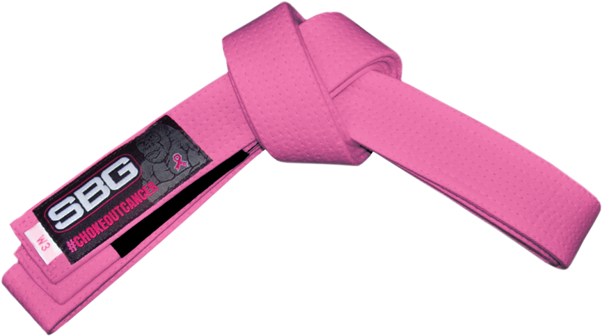 Sbg/fuji Pink - Pink Jiu Jitsu Belt (900x510), Png Download