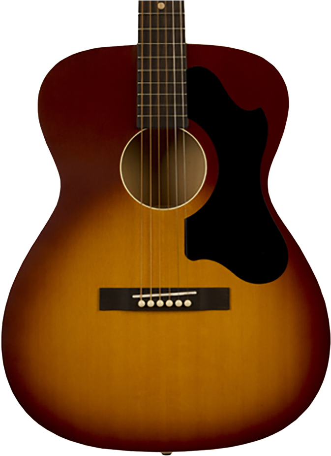 Clipart Black And White King Guitar Ros Acoustic Tobacco - Recording King Ros 9 Ts (1000x1000), Png Download