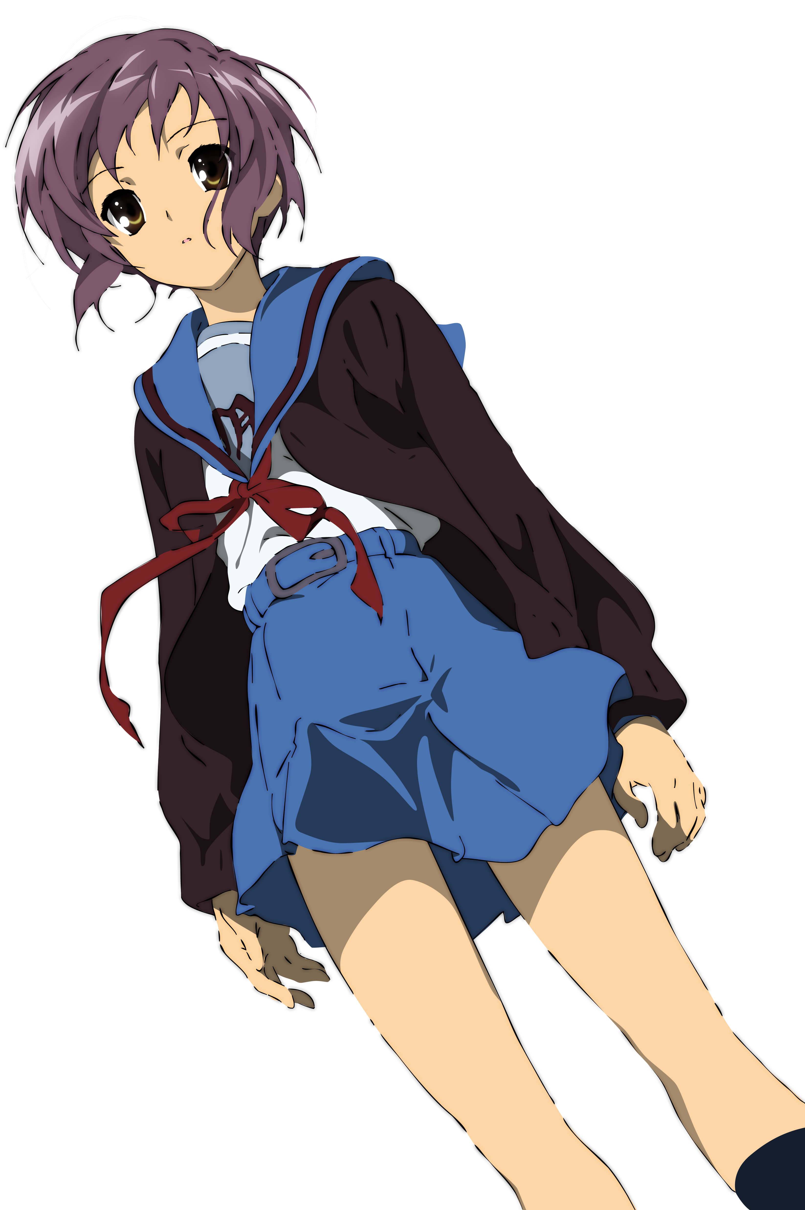 Download Png - Yuki Nagato (3419x5000), Png Download