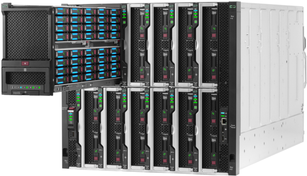 Hpe Synergy 12000 Frame Left Facing - Hpe Synergy 12000 Frame (800x600), Png Download