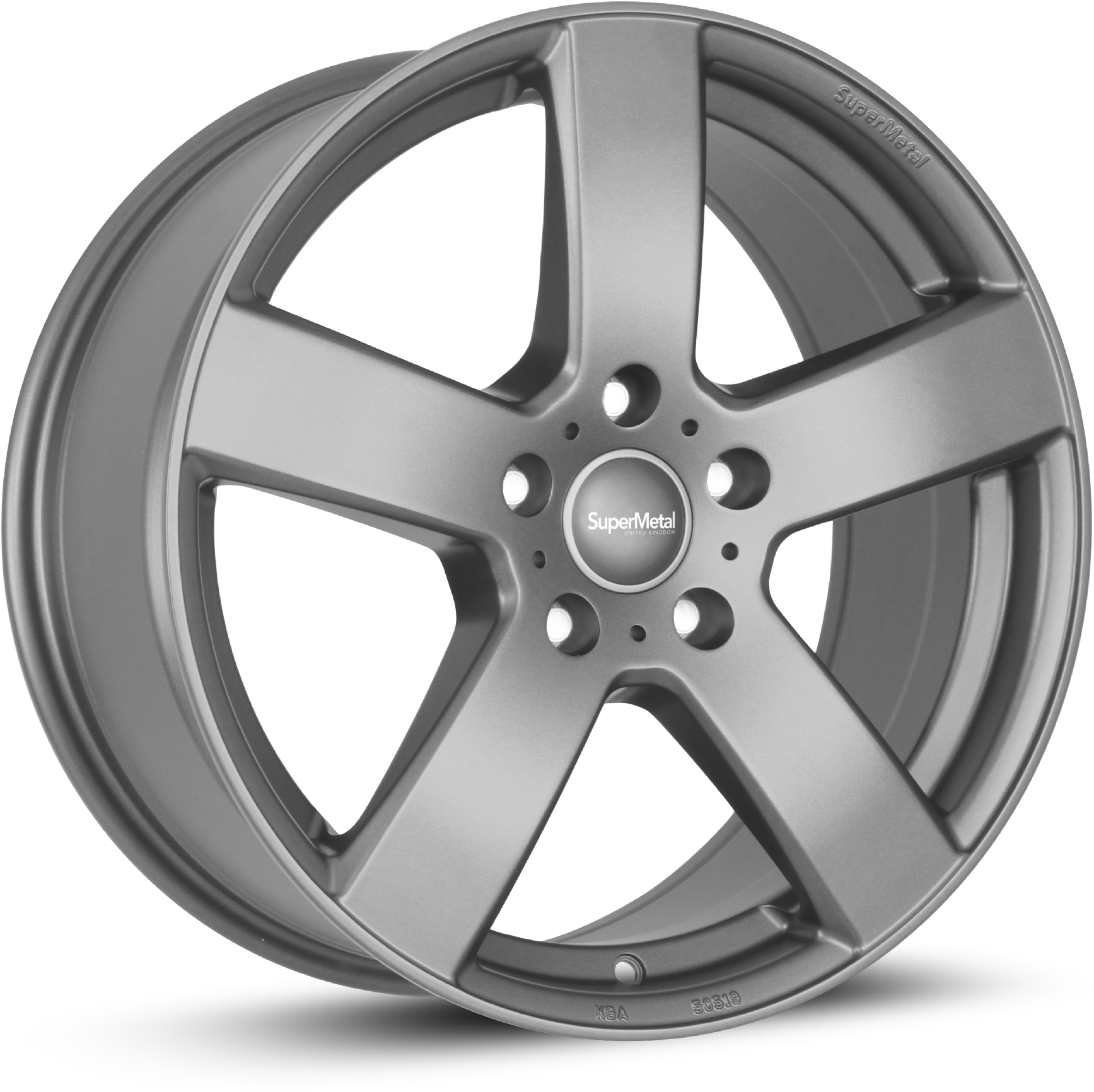 18" Supermetal Bolt Matt Grey Alloy Wheels For - Oz Rim Off Road (2048x2048), Png Download
