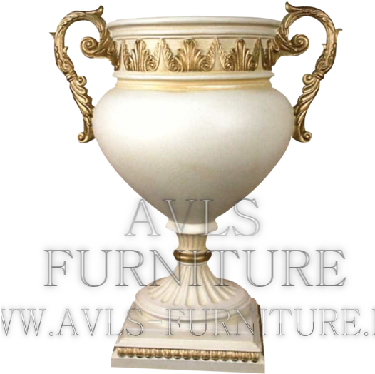 Design Luxury H11 Baroque Flowers Vase - Ваза В Стиле Барокко (525x600), Png Download