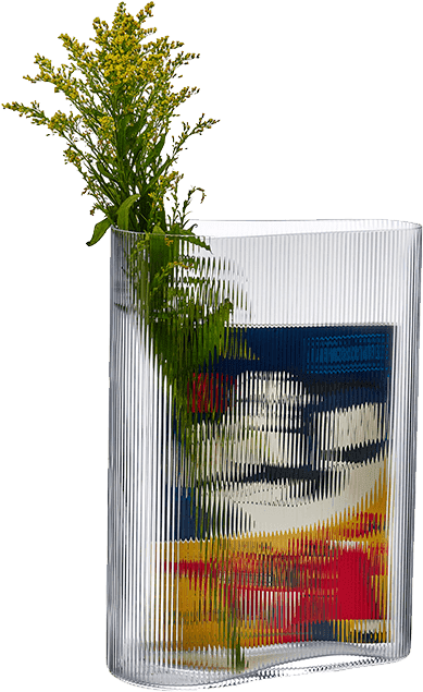 Living - Vase (540x660), Png Download