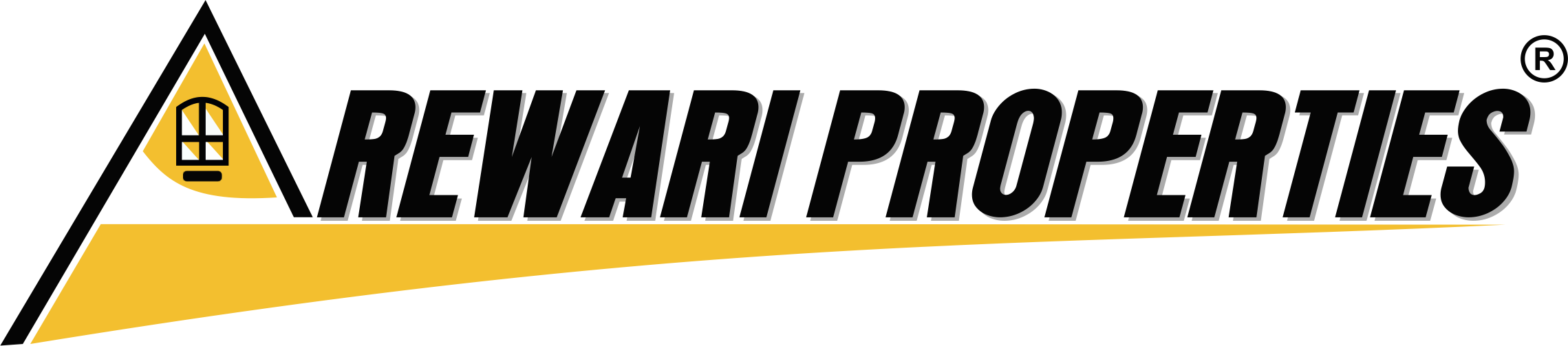 Rewari Properties (2279x503), Png Download