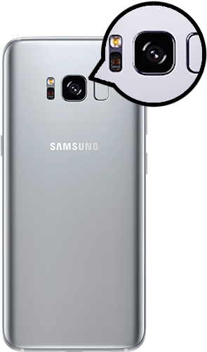 Samsung S8 Back Camera Lens Repair - Samsung Galaxy (600x600), Png Download