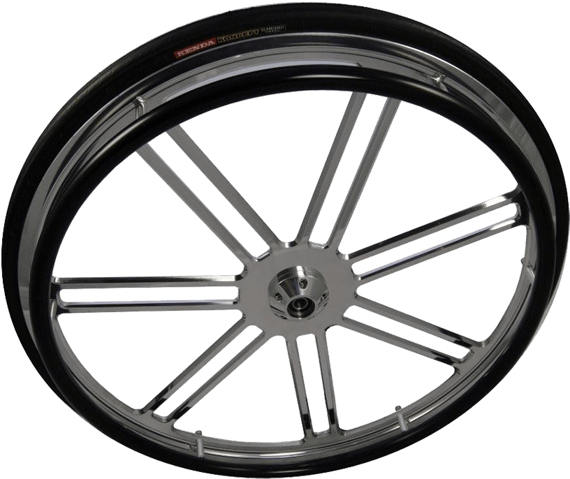 Glide 24″ 25″ Billet Custom Aluminum Wheelchair Wheels - Tread (900x700), Png Download