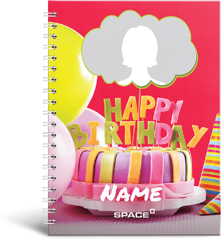 Happy Birthday Notebook - Sketch Pad (1200x1200), Png Download