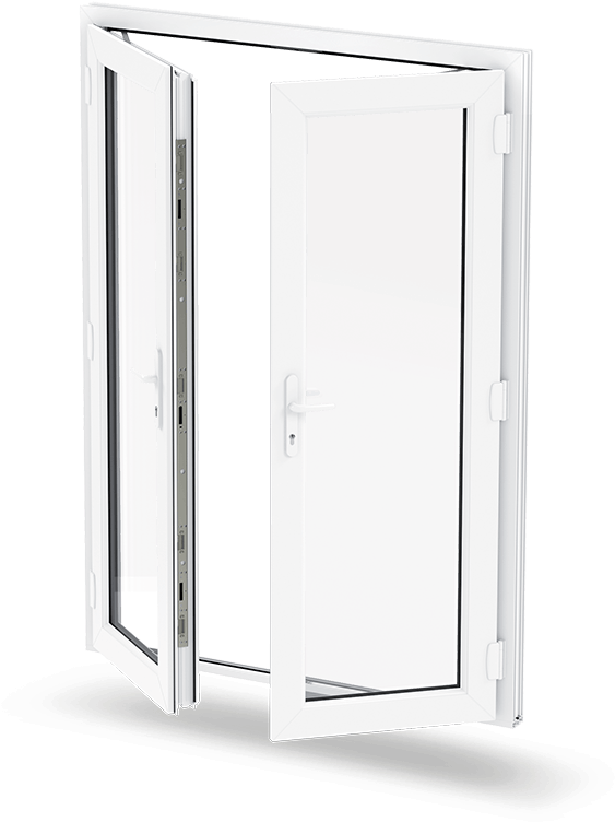 Liniar French Doors - Home Door (900x912), Png Download