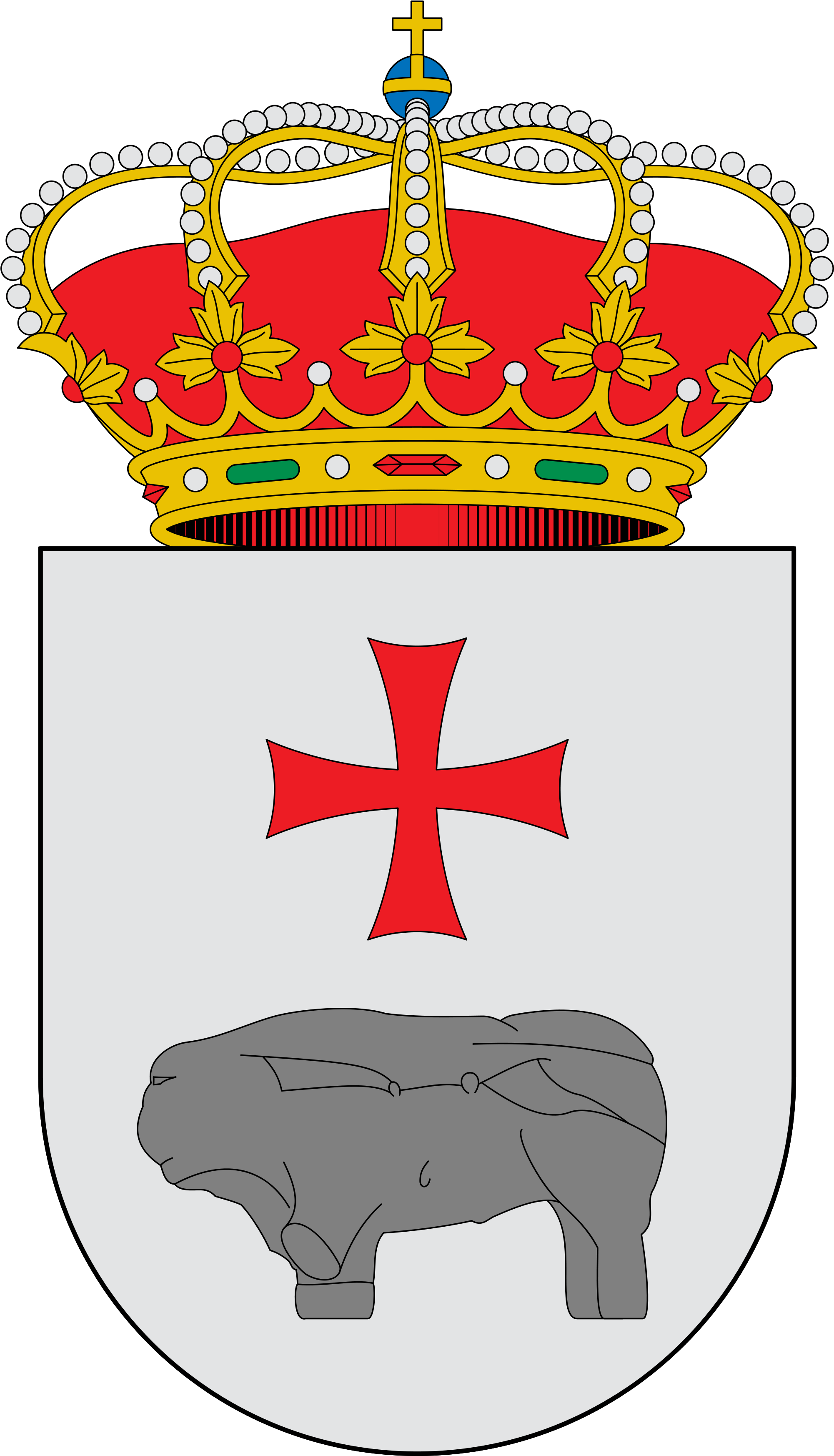 Open - Escudo Torrenueva (2000x3527), Png Download