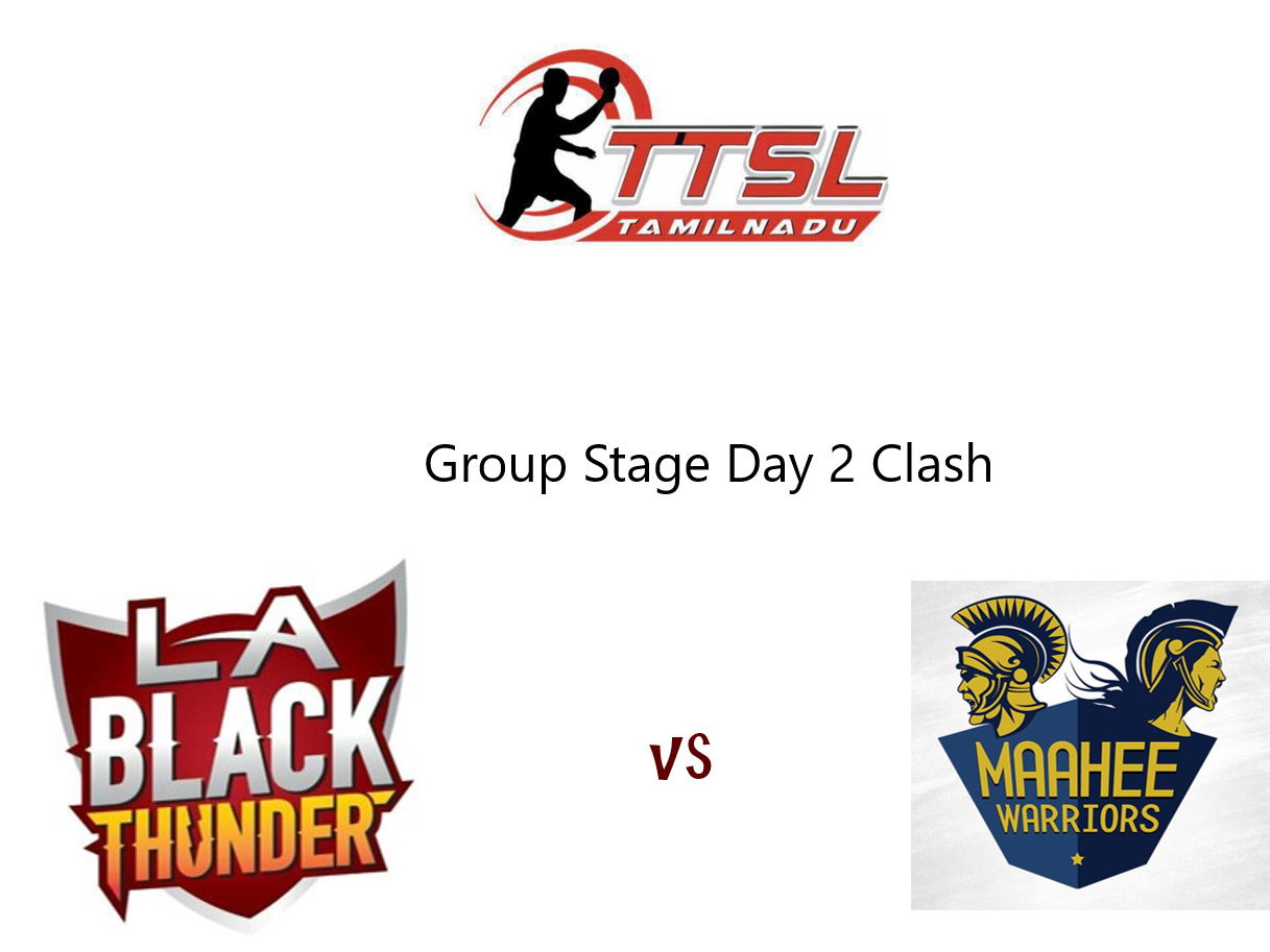 La Black Thunders Vs Maahee Warriors - Graphic Design (1872x992), Png Download