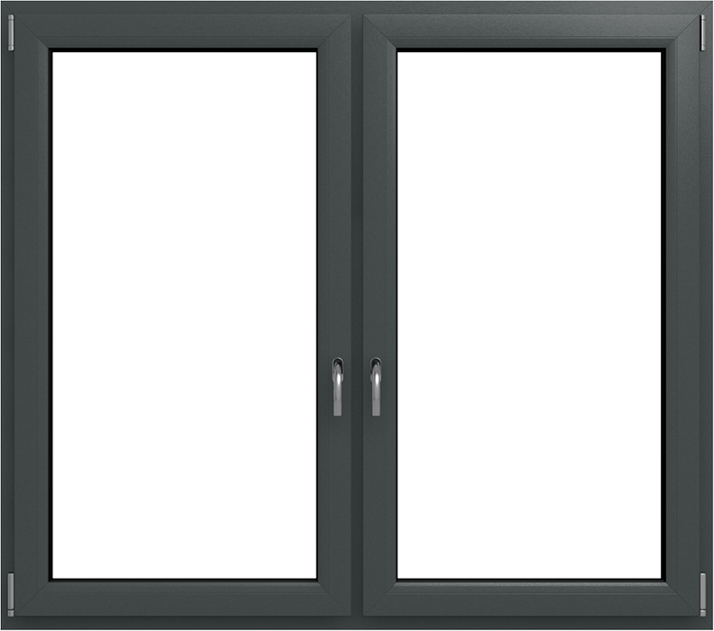 Iron Glimmer Slate - Oknoplast Prolux Evolution (792x700), Png Download