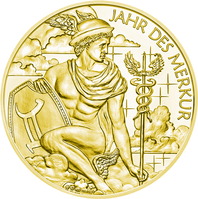 Calendar Medal 2019 Silver Gold Plated - Coin (716x716), Png Download