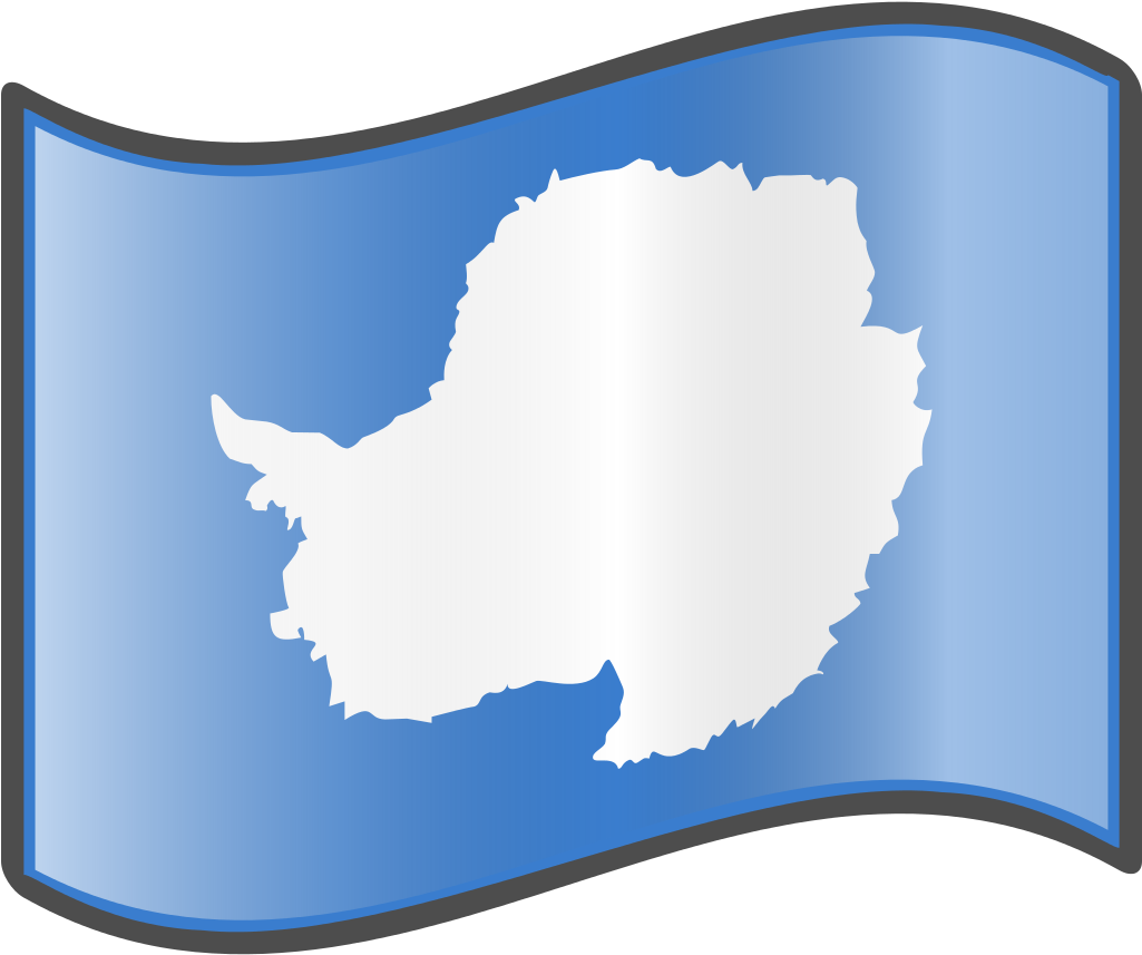 Nuvola Antarctica Flag - Flag Of Antarctica (1025x857), Png Download