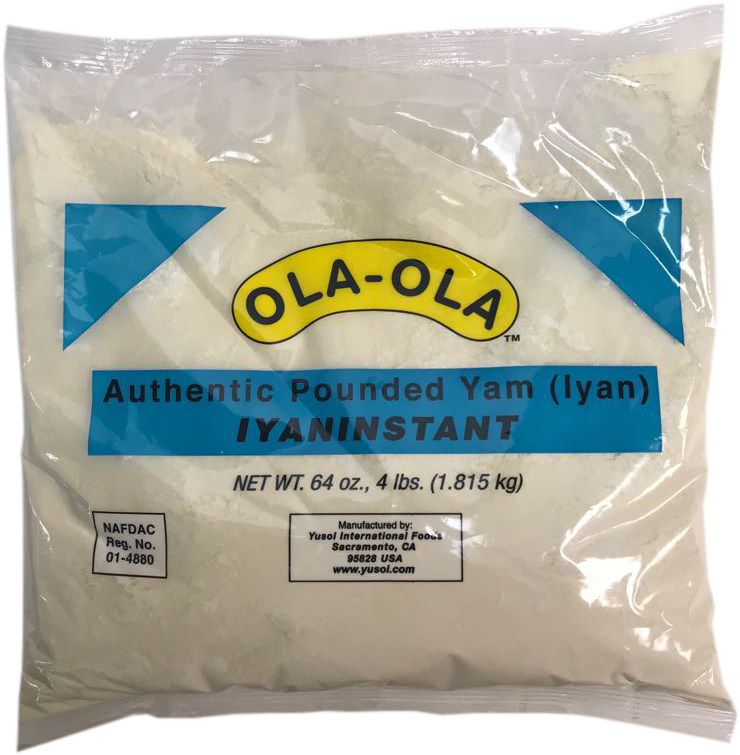 Ola Ola Pounded Yam, 4 Lbs - Ola Ola Pounded Yam (768x1024), Png Download