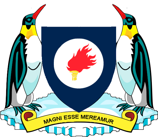 Coat Of Arms Of West Antarctica - Antarctica Coat Of Arms (589x600), Png Download