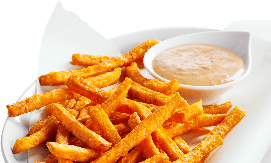 Side Yam Fries - Yam Fries Boston Pizza (1260x650), Png Download