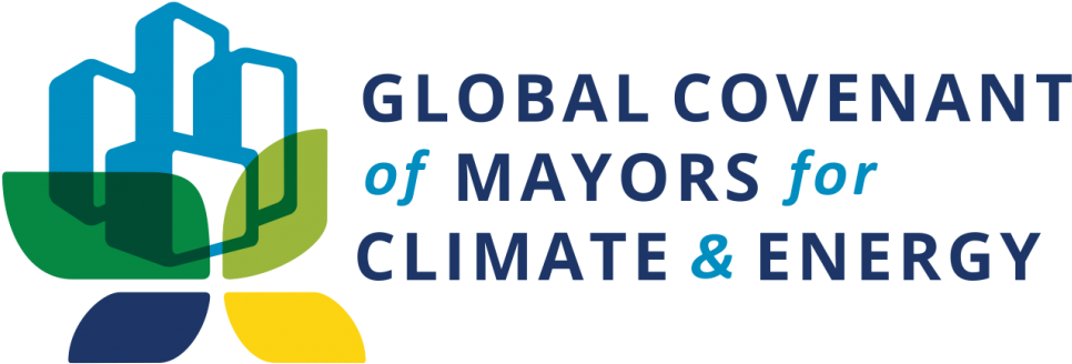 Gcom-eib Launch Global Climate Change City Challenge - Global Covenant Of Mayors For Climate And Energy (1024x370), Png Download