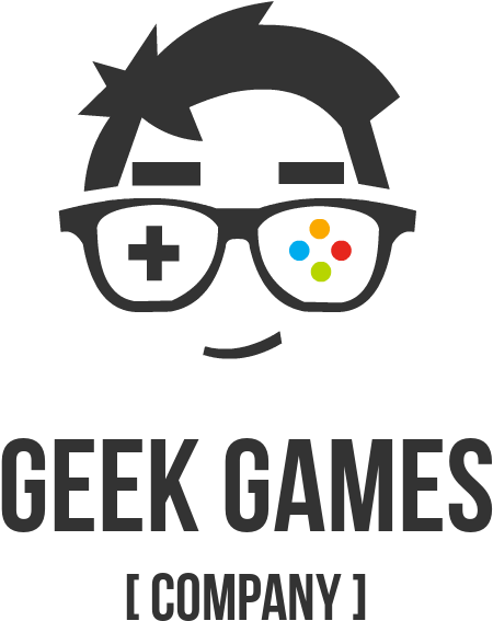 Geek Games Company Logo - Geek Games (600x566), Png Download