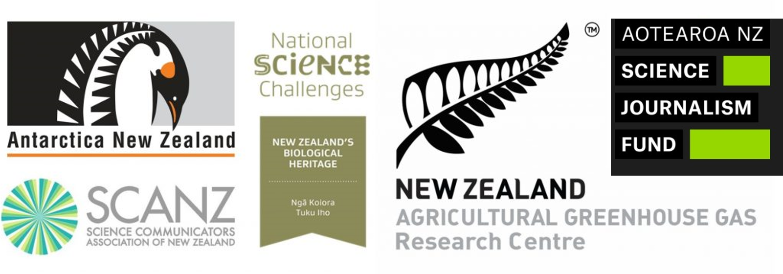 Science Journalism Fund Awards Five New Projects - New Zealand (1841x899), Png Download