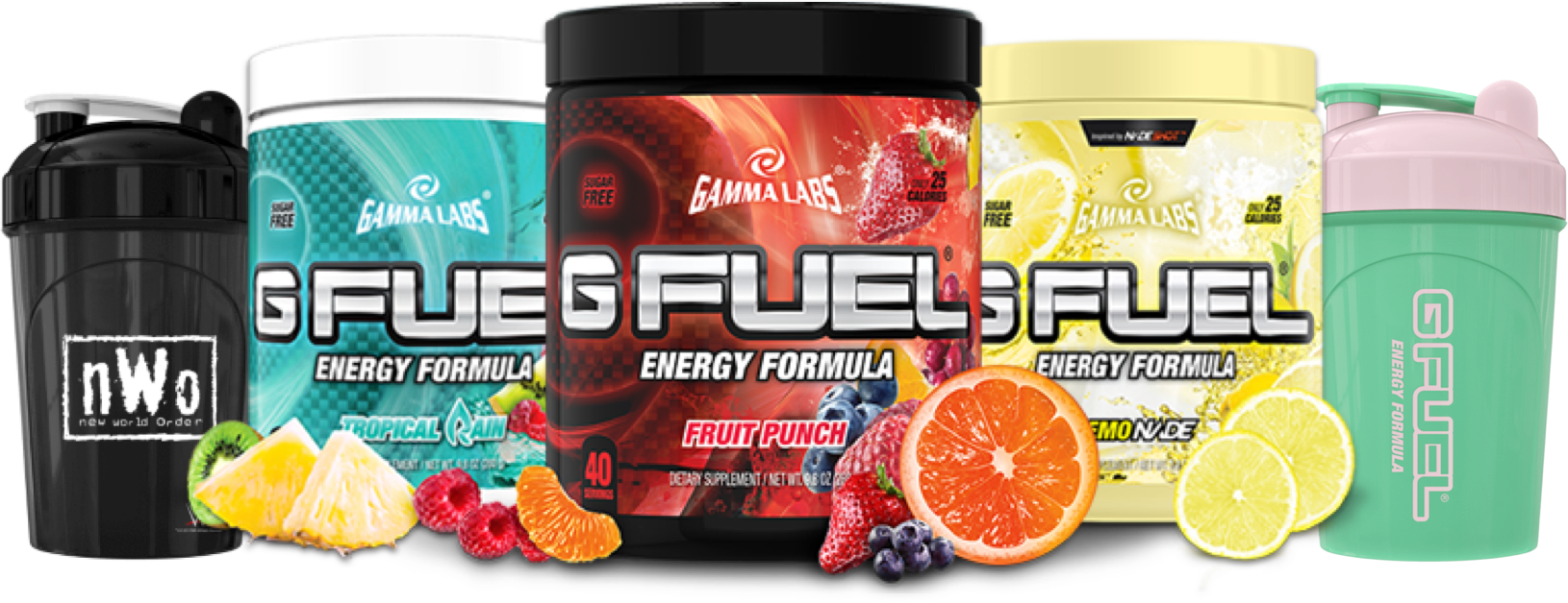 Gfuel Cases - Natural Foods (1630x628), Png Download