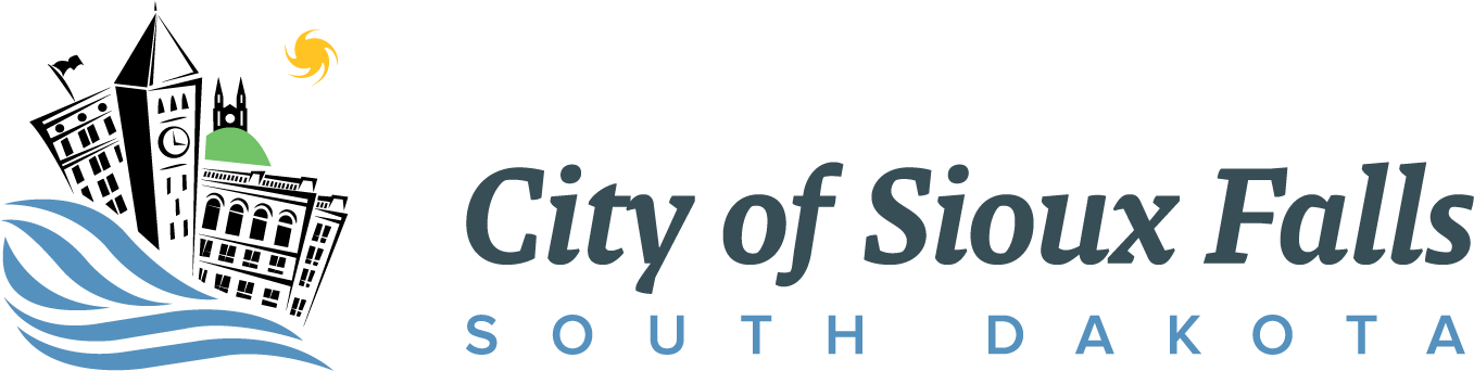 The City Of Sioux Falls, Sd, Has Announced An Open - City Of Sioux Falls (1399x408), Png Download