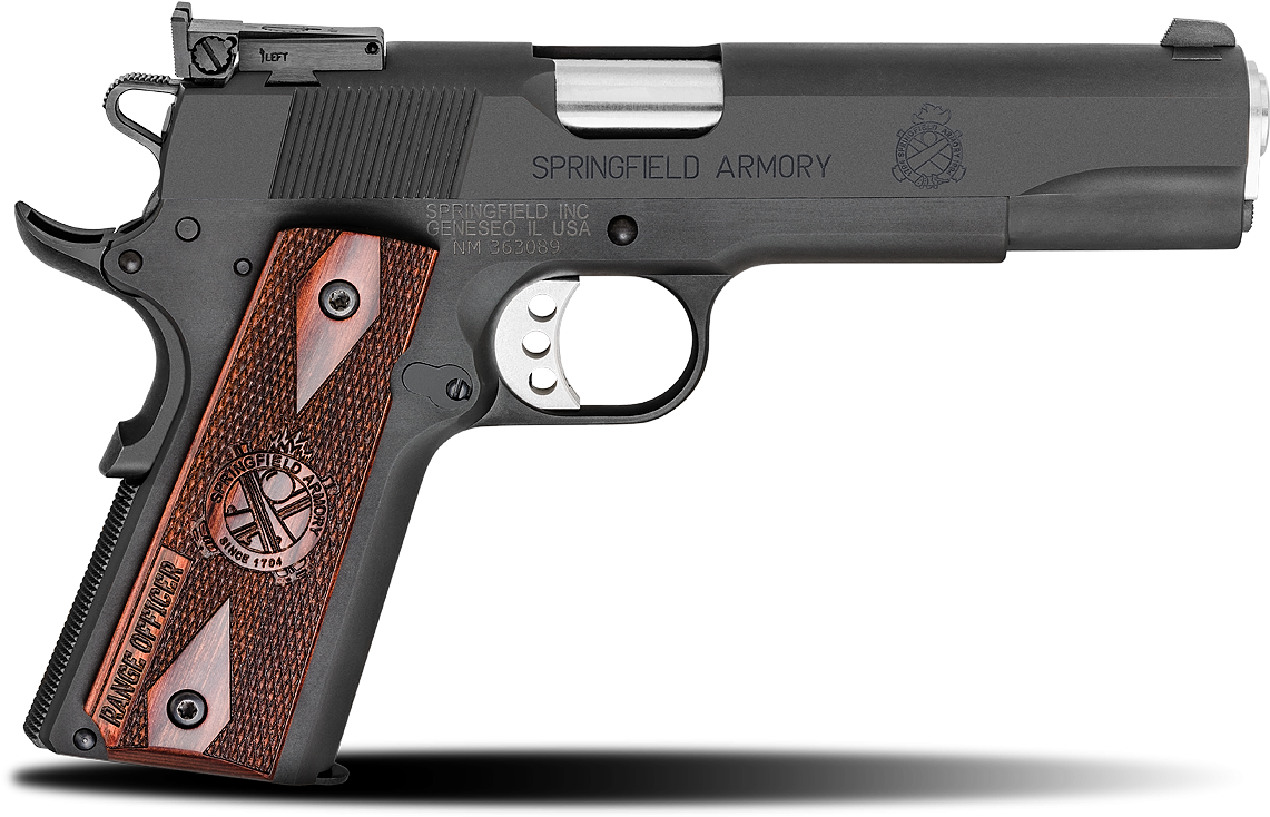1911 Range Officer® - Springfield 1911 Range Officer (1200x782), Png Download