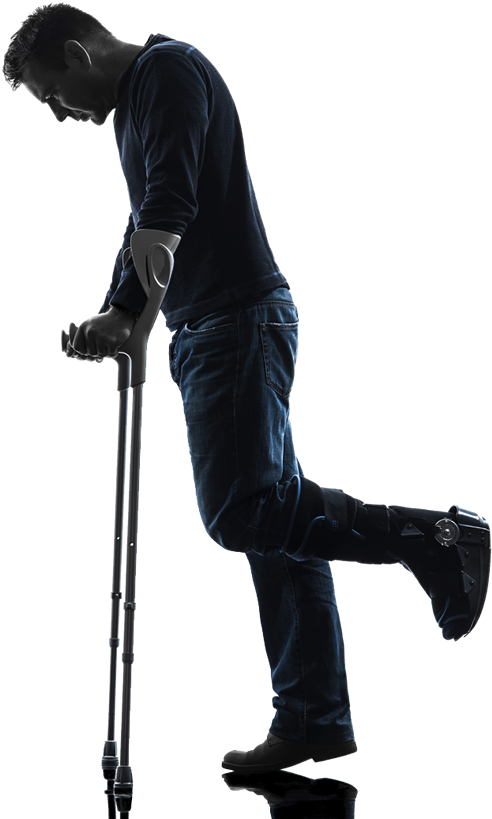 Atlanta Funeral Home Abuse Attorney - Crutch (556x982), Png Download