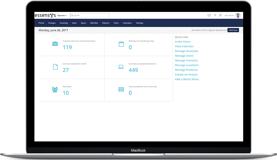 Real Time Reporting Dashboard - Lightning Design System Example (950x552), Png Download