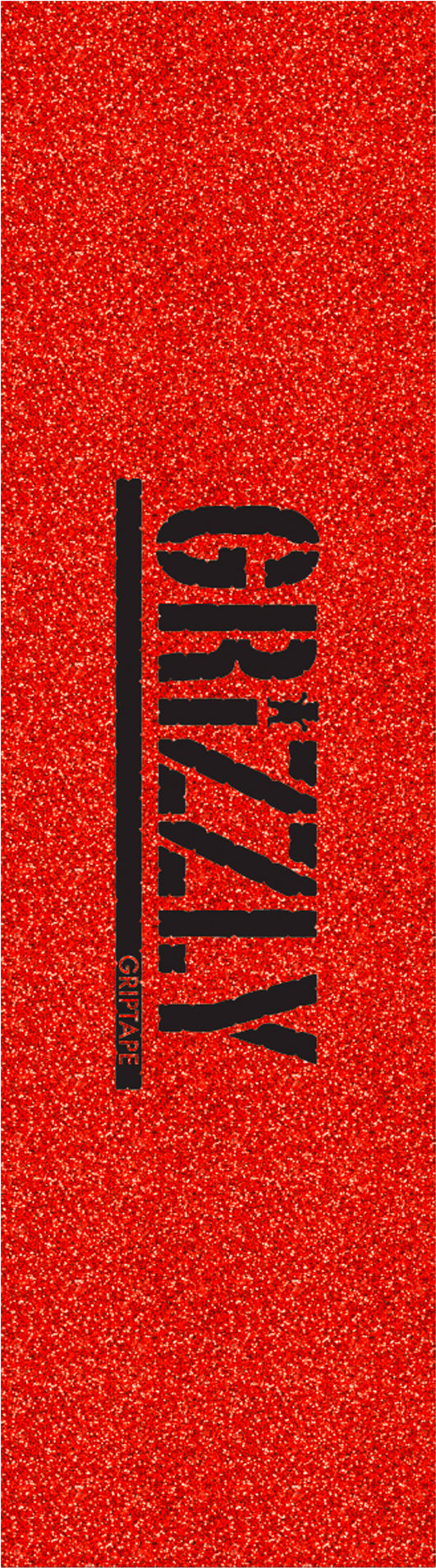 Red Glitter Griptape - Grizzly Grip Tape (2000x2000), Png Download