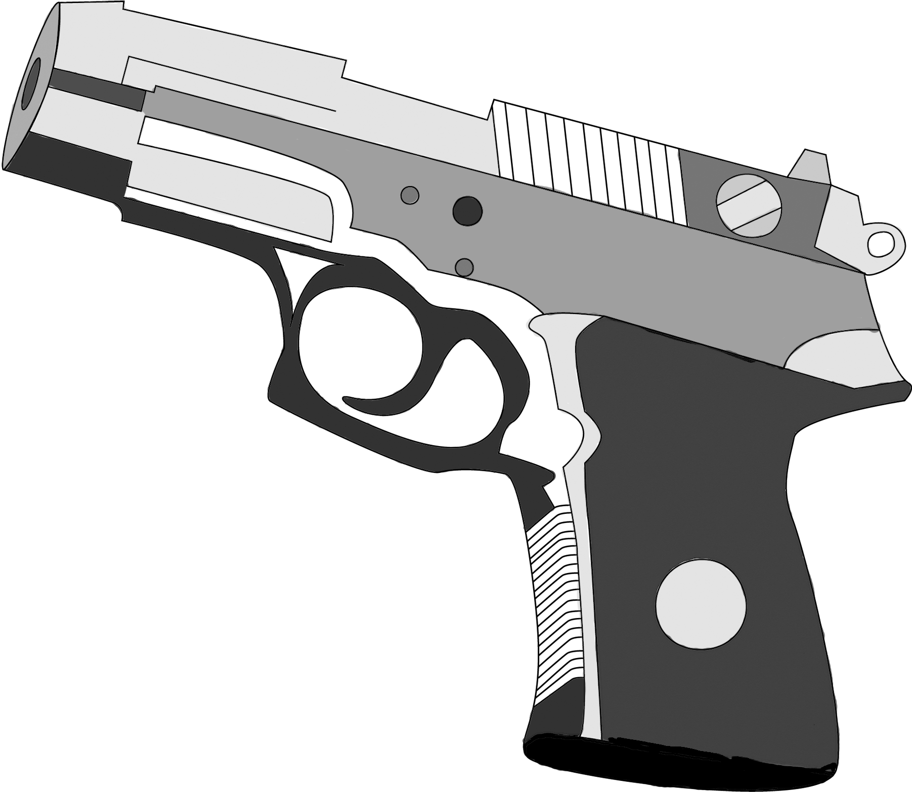 In - Run And Gun Png (2001x1739), Png Download