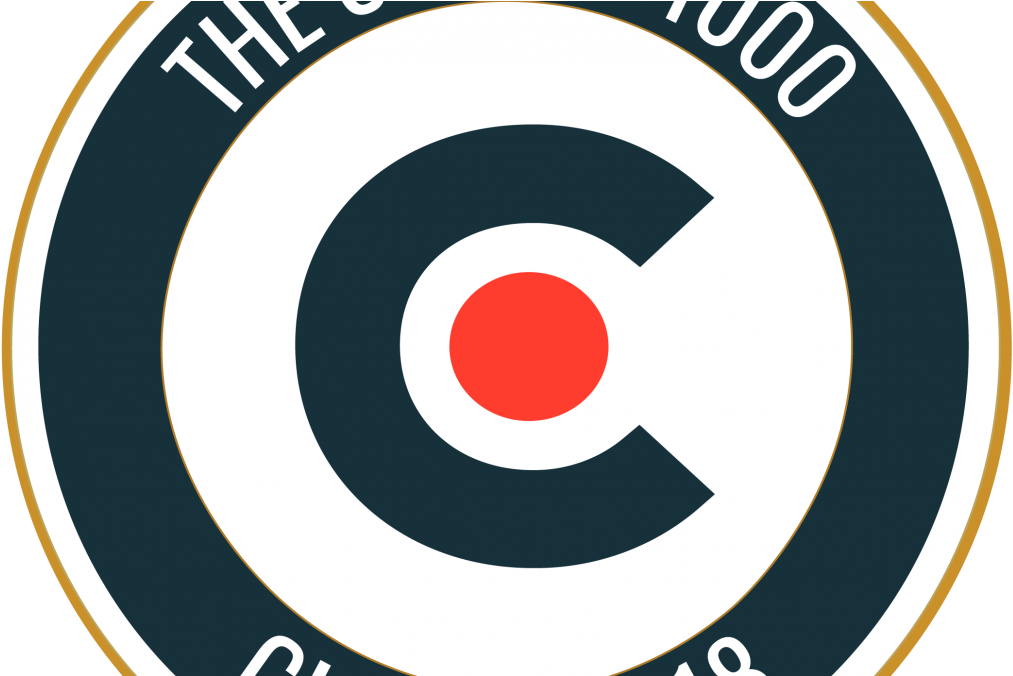 Clutch Recognizes Charles River Media Group As A Global - Clutch 1000 Logo (1080x675), Png Download