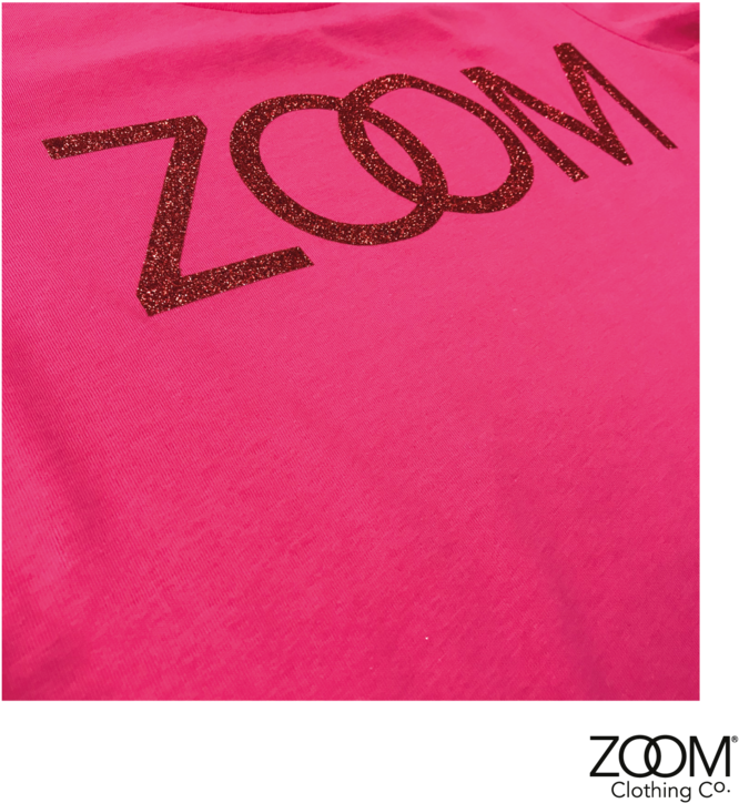 Zoom Red Glitter T - Paper (800x800), Png Download