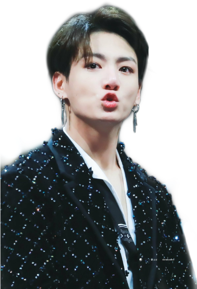 Bts Sticker - Jungkook Cry Cute (1024x1024), Png Download
