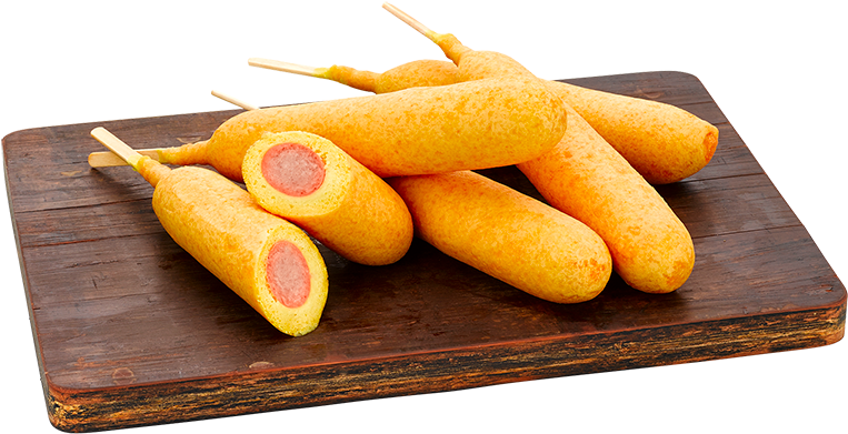 Hans Pluto Pups - Corn Dog (900x510), Png Download