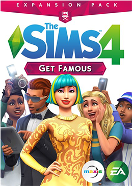 The Sims 4 Get Famous Expansion Pack Image - Sims 4 Get Famous Cover (567x567), Png Download