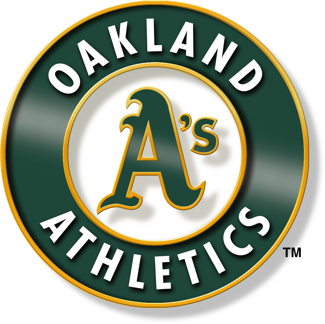 A's Outlast Rangers In Triggs-colon Duel - Oakland Athletics Logo Png (1500x1500), Png Download