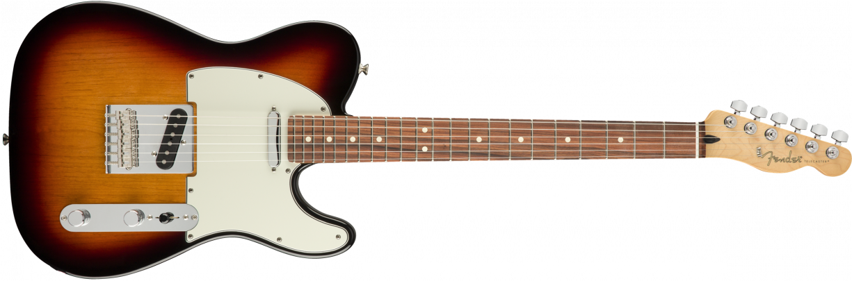 Fender 2018 Player Telecaster - Telecaster Player Series Sunburst (1224x1224), Png Download